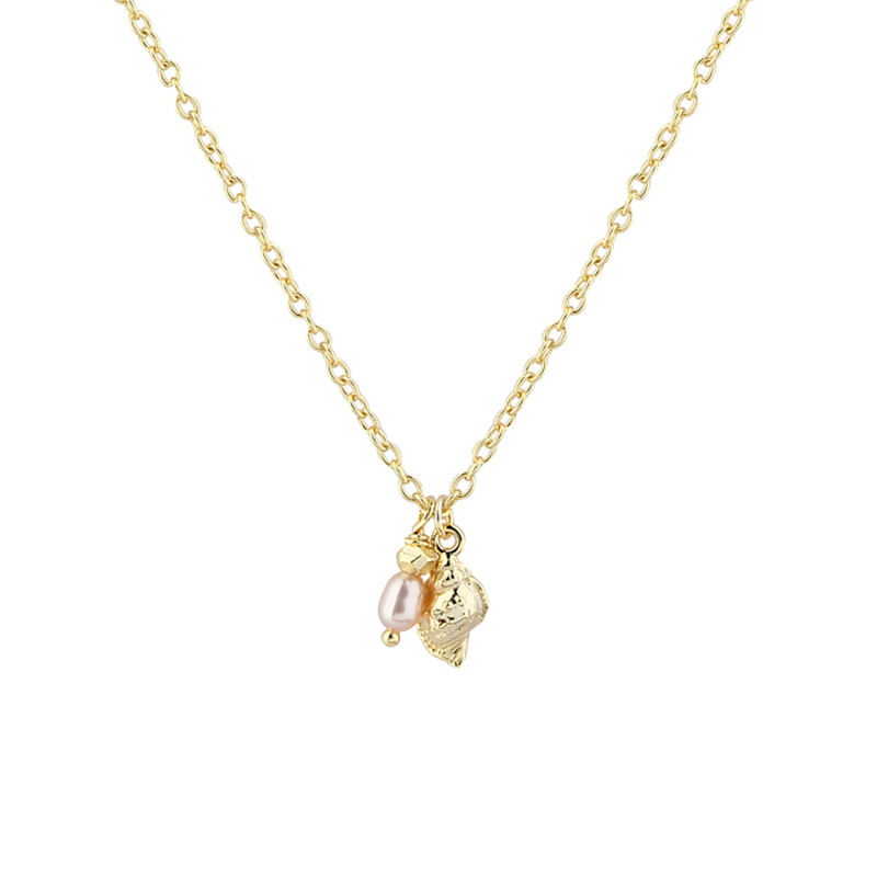 Costa Rose Necklace   Golden
