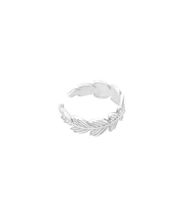 Cuff   ørering  Feathercuff Onesize Regulerbar Størrelse Sterling Sølv