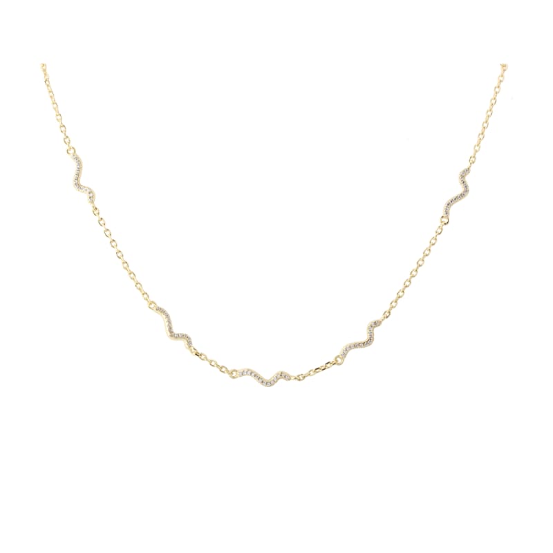 Curva Necklace   Golden