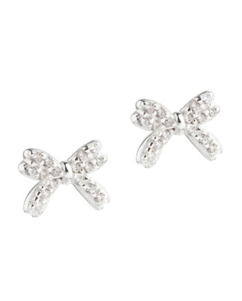 Darling Bow Earstud   Silver