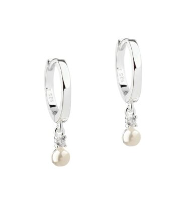 Darling Bubbels Maren Hoop   Silver