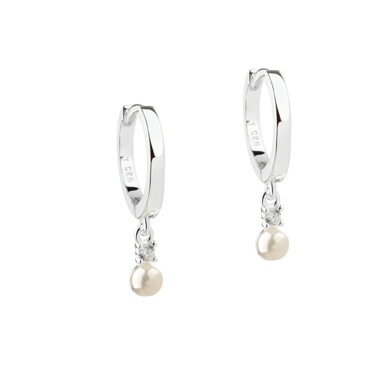 Darling Bubbels Maren Hoop   Silver