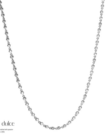 Darling Denise Necklace   Silver