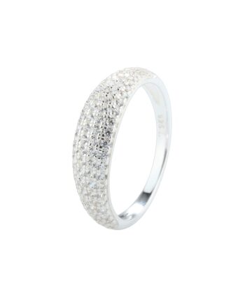Daphne Hoop Small   Silver Str 50