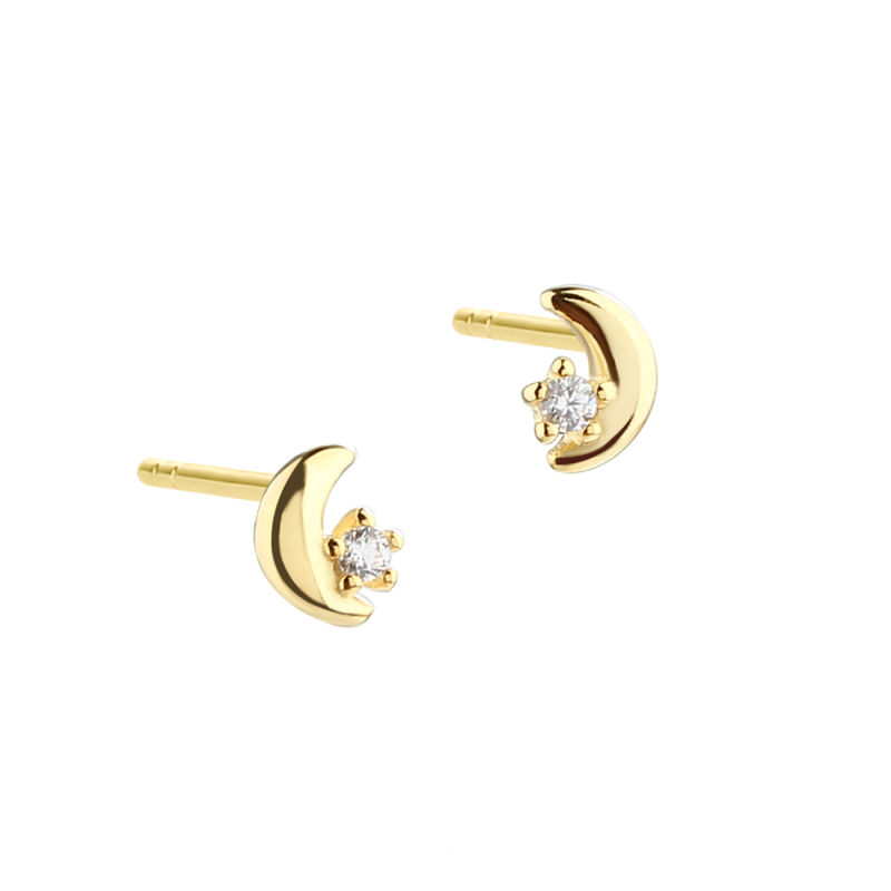 Darling Moon Earstud   Golden