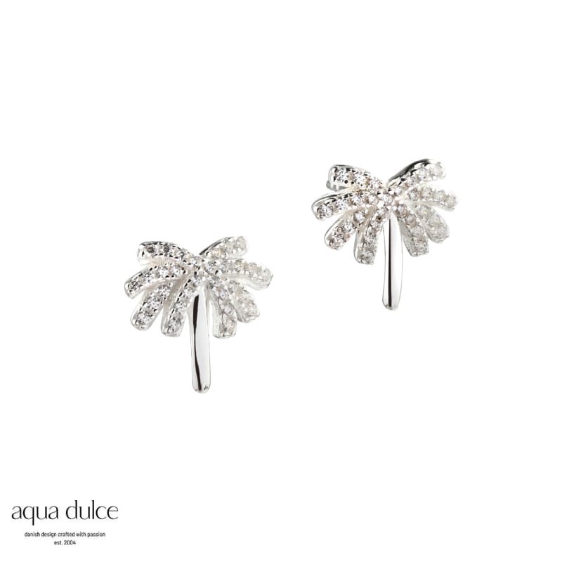 Darling Palm Earstud   Silver