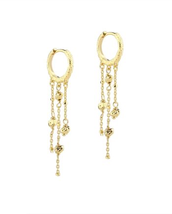 Darling Rock Hoop   Golden