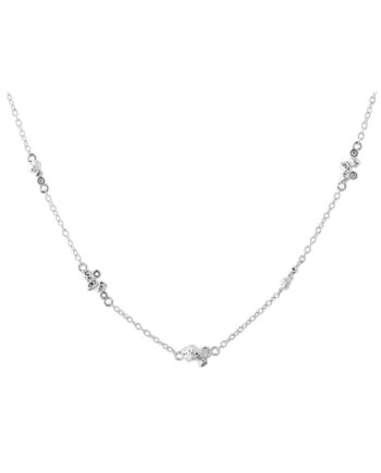 Darling Rock Necklace   Silver