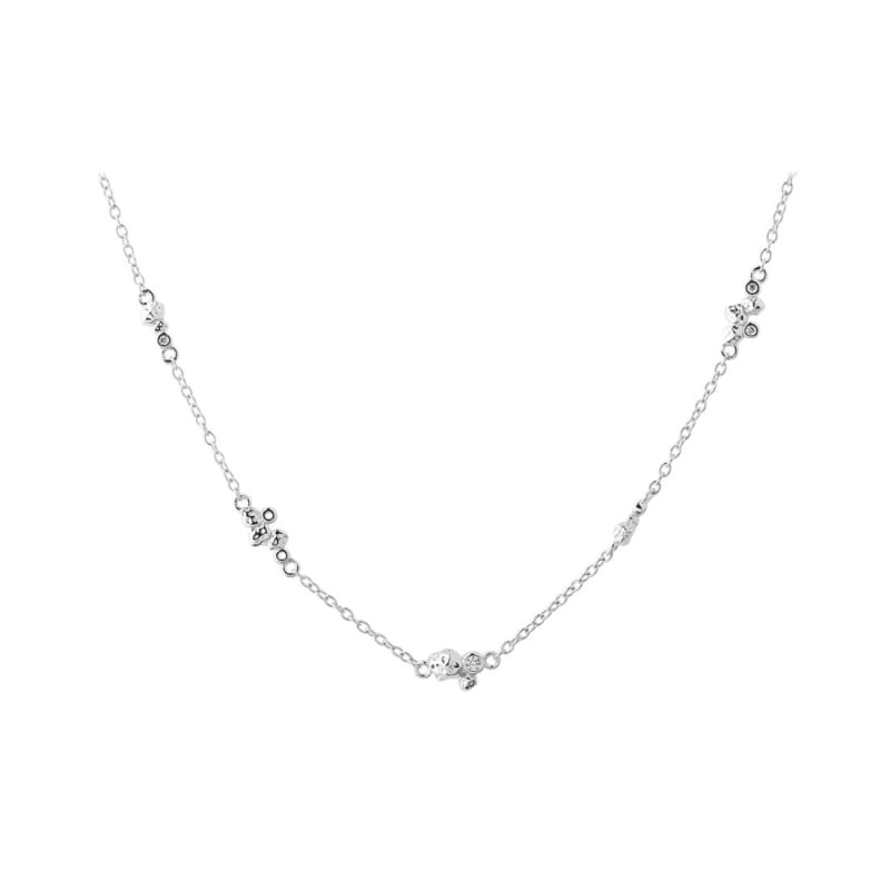 Darling Rock Necklace   Silver