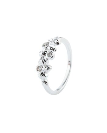 Darling Rock Ring Silver Str  50