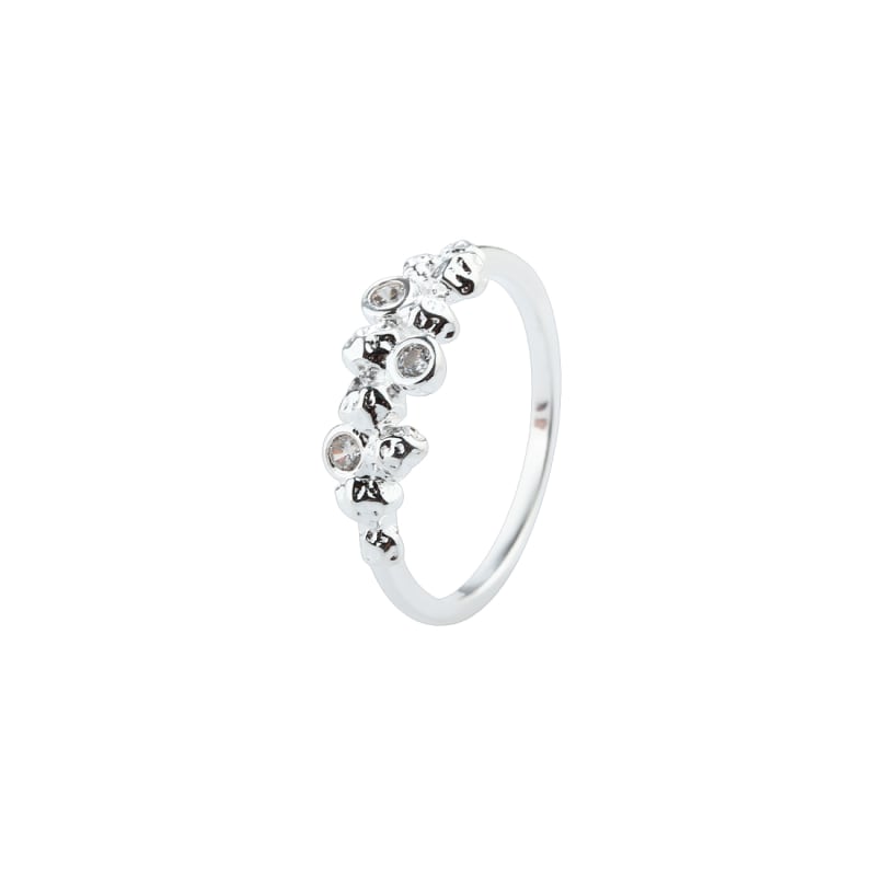 Darling Rock Ring Silver Str  50
