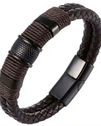 Db Brown Crawe Læderarmbånd