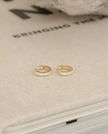 Dina 10 Mm Guld Hoops