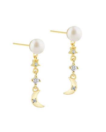 Dreamlit Pearl Charm   Golden