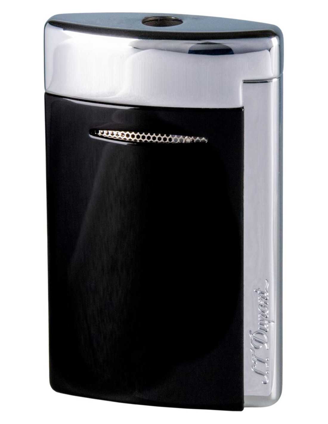 Dupont Minijet Sort Polished Kvalitets Jet Lighter Stormlighter Fra Dupont