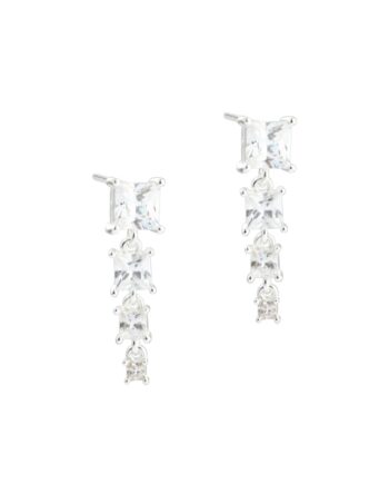 Edge Long Earstud    Silver