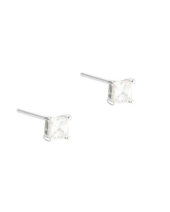 Edge Small Earstud    Silver
