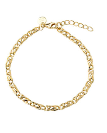 Edna Bracelet   Golden