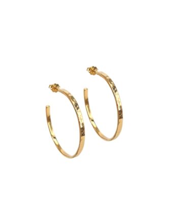 Elena Hoop Big   Golden