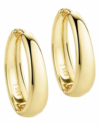 Emma Hoop 25 Mm    Golden