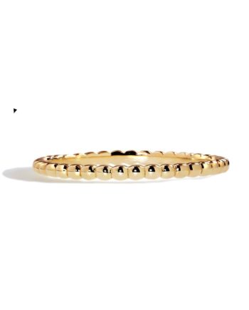 Equestrian Small Dot Ring Forgyldt