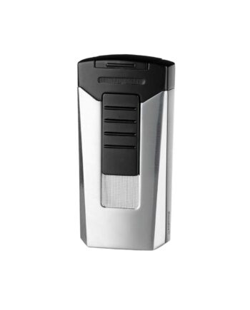 Eurojet Jet Race Chrome Jet Lighter   Krom Og Sort