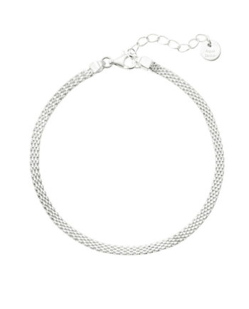 Flata Bracelet   Silver
