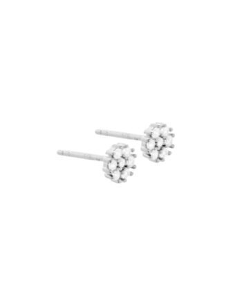 Flower Earstud   Silver