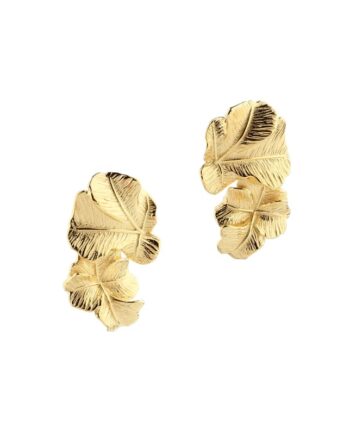 Folio Big Earstud   Golden