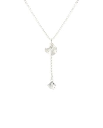 New Folio Necklace Silver