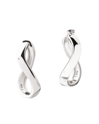 Forever Hoop Big   Silver