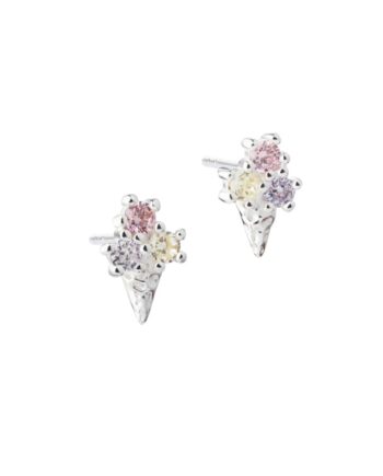 Frozen Earstud   Silver