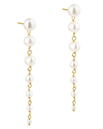 Ghita Long Earring   Golden