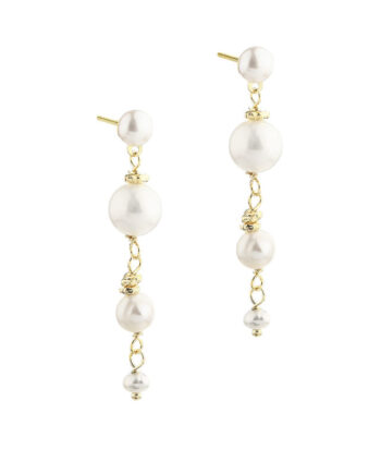 Ghita Short Earring   Golden