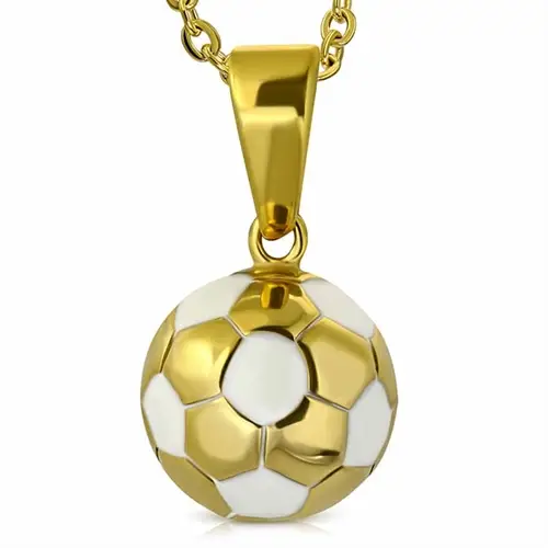 Golden Fodbold   Rustfrit Stål
