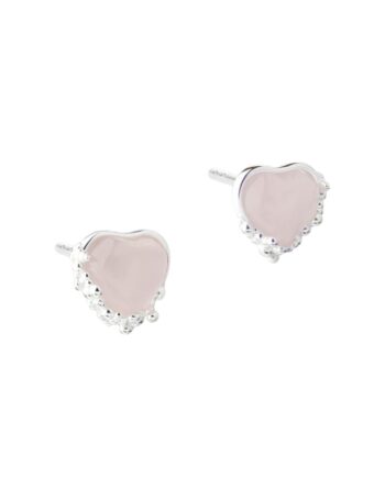 Grace Heart Earstud   Silver