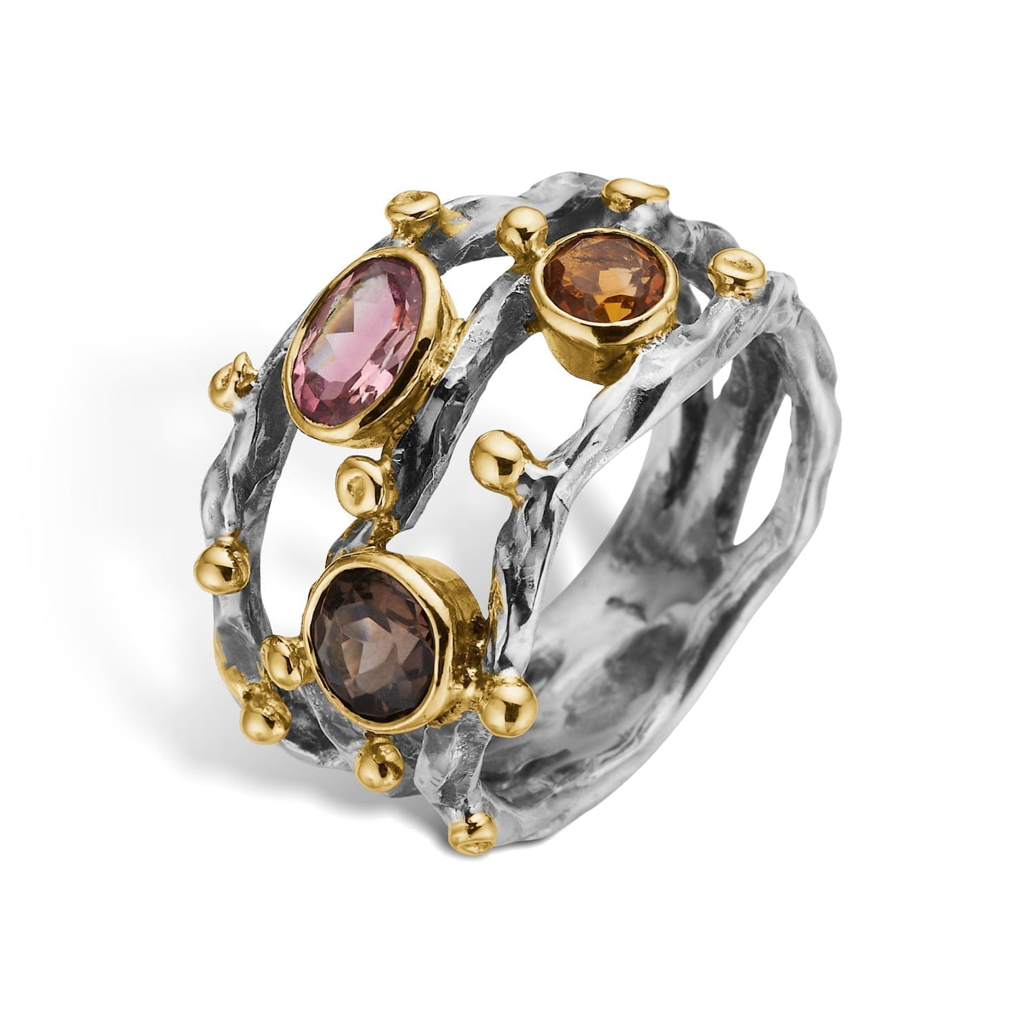 Grace Triple Garden Mix Ring 52