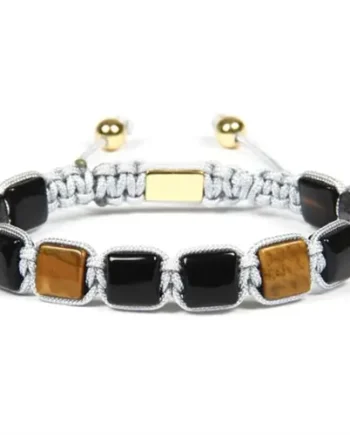 Grey Delayat Armbånd Handmade