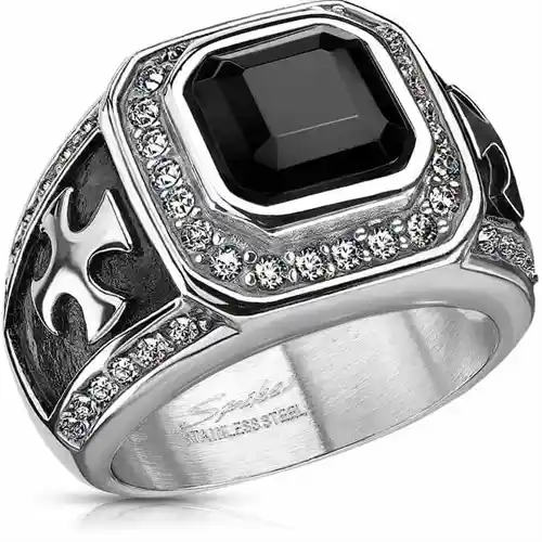 Herrering   Med Stor Sort Cz Sten