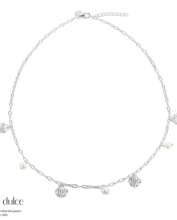 Hulda Necklace   Silver