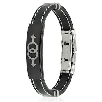 Imt  Læderarmbånd  Quot Pride Quot