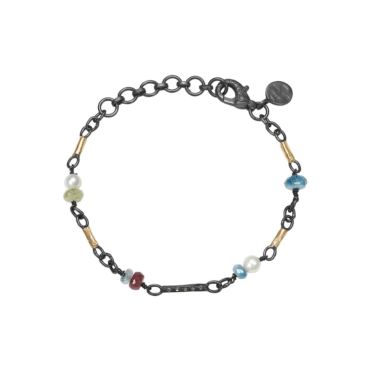 Jacquline Stone   Perle Armbånd