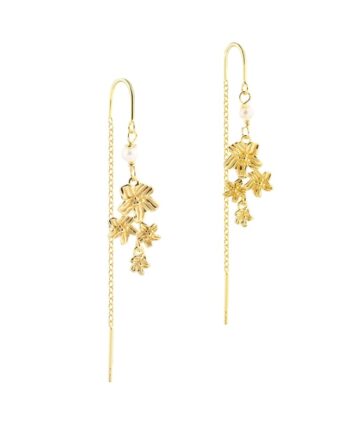 Jasmin Pearl Earthread   Golden