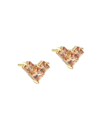 Kara Heart Champagne   Golden