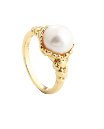 Karla Pearl Ring 56   Silver