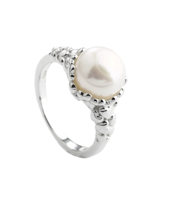 Karla Pearl Ring 62   Silver