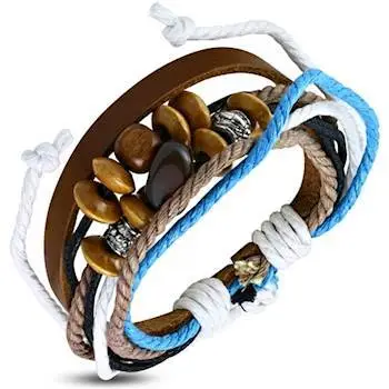 Læderarmbånd  Quot Niko Quot
