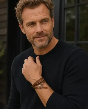 Læderarmbånd  Quot String Quot
