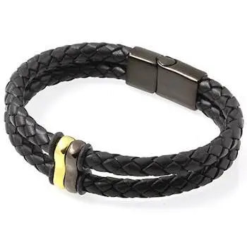 Læderarmbånd  Quot Vince Quot