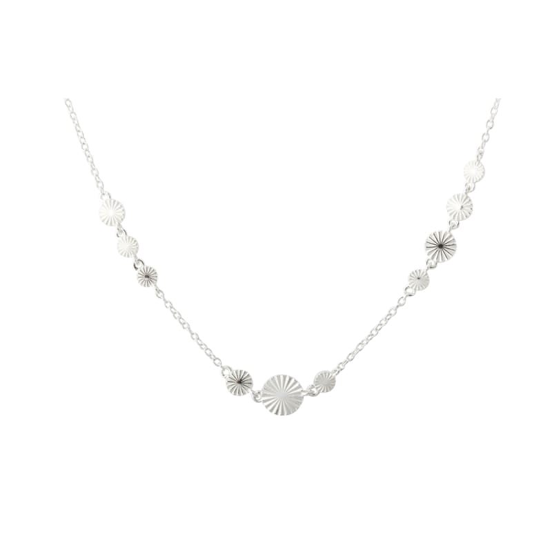 Line Necklace   Silver